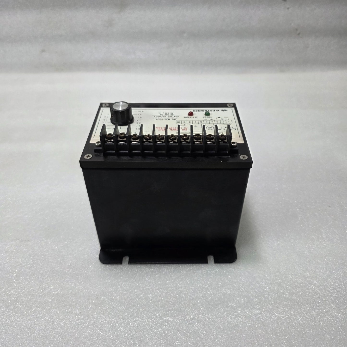 WESTRONICS SBAG-202 GROUNDING RESISTANCE MONITOR AC 180–250V 500V LINE