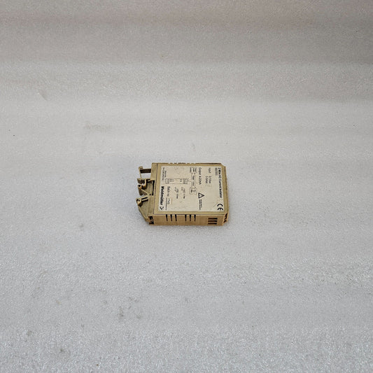 WEIDMÜLLER 992093 2-WIRE AC CURRENT ISOLATOR 0-1A/0-5A AC | COVER MISSING