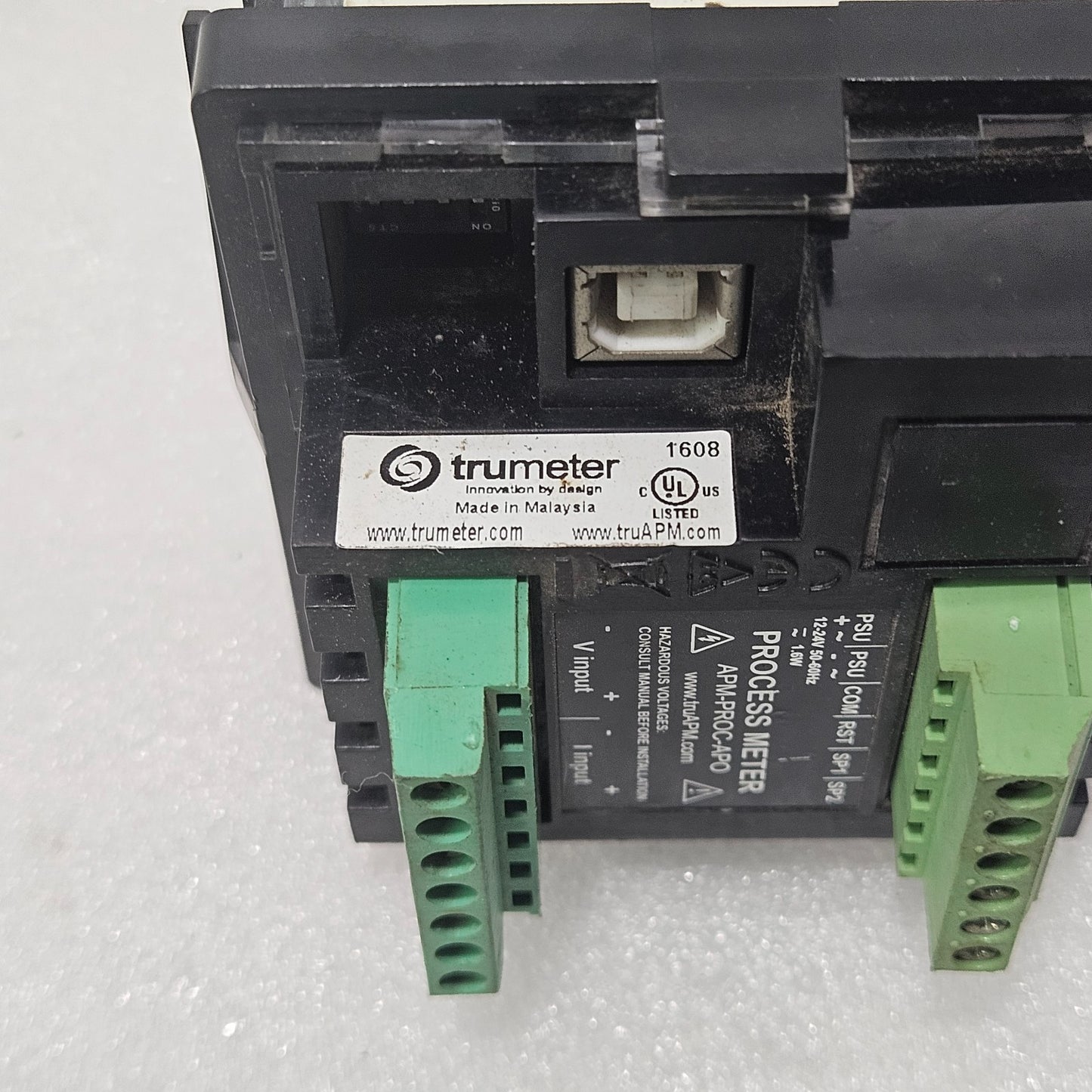 TRUMETER APM-PROC-APO PROCESS METER 12–24VAC/DC WITH V & I INPUT