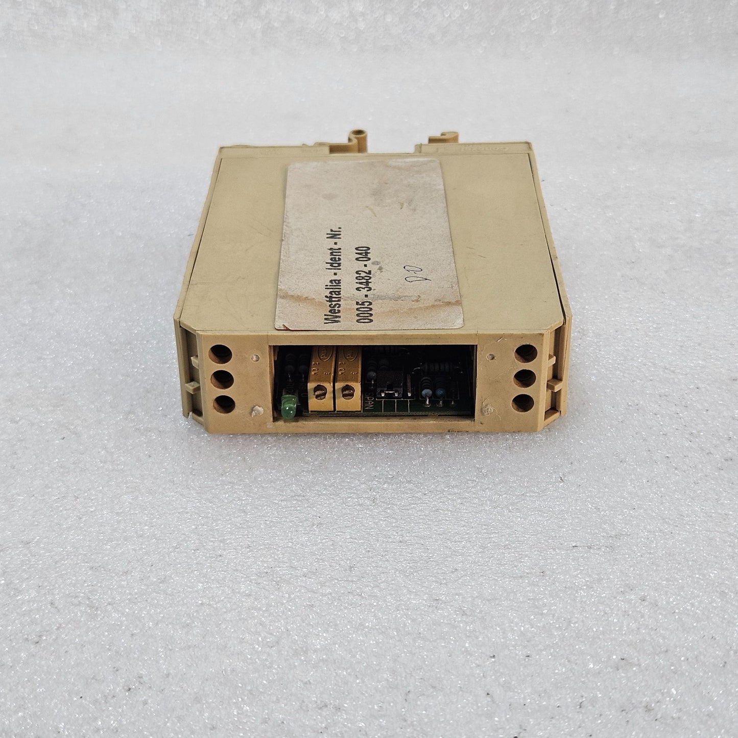 WEIDMÜLLER 992093 2-WIRE AC CURRENT ISOLATOR 0-1A/0-5A AC | COVER MISSING