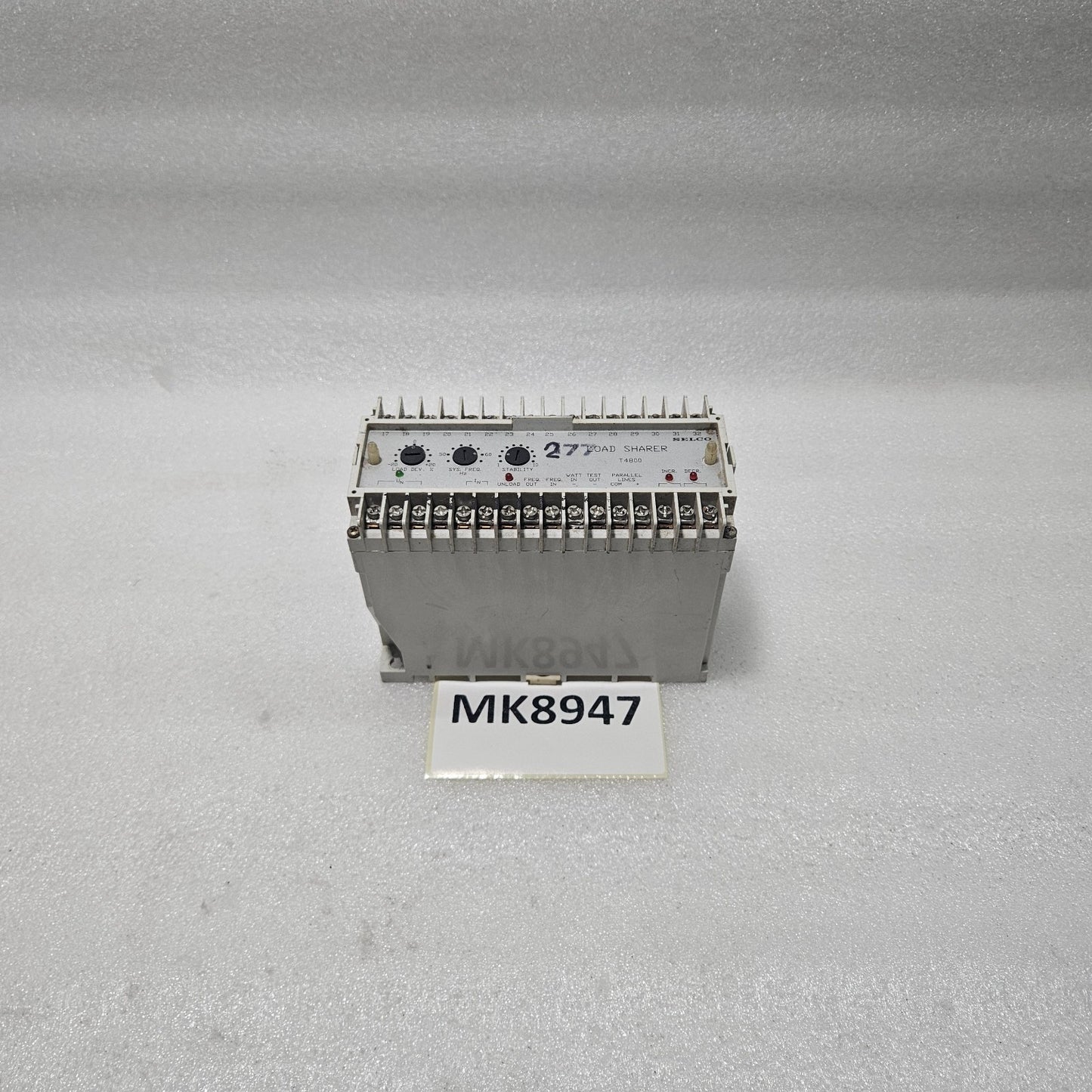 SELCO T4800-46 LOAD SHARER CONTROLLER, GENERATOR SYNCHRONIZING & LOAD SHARING MO