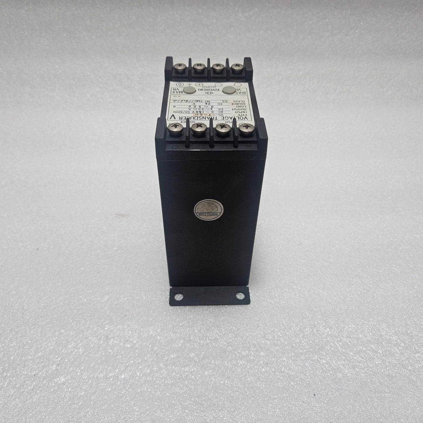 TOYO KEIKI VG-IT-SD VOLTAGE TRANSDUCER AC 0–150V DC 4–20MA CLASS 0.5
