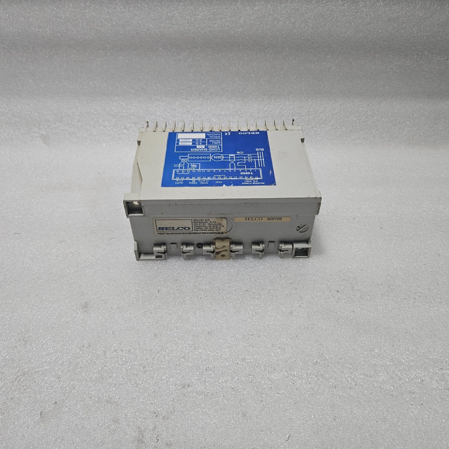 SELCO T4800-46 LOAD SHARER CONTROLLER, GENERATOR SYNCHRONIZING & LOAD SHARING MO