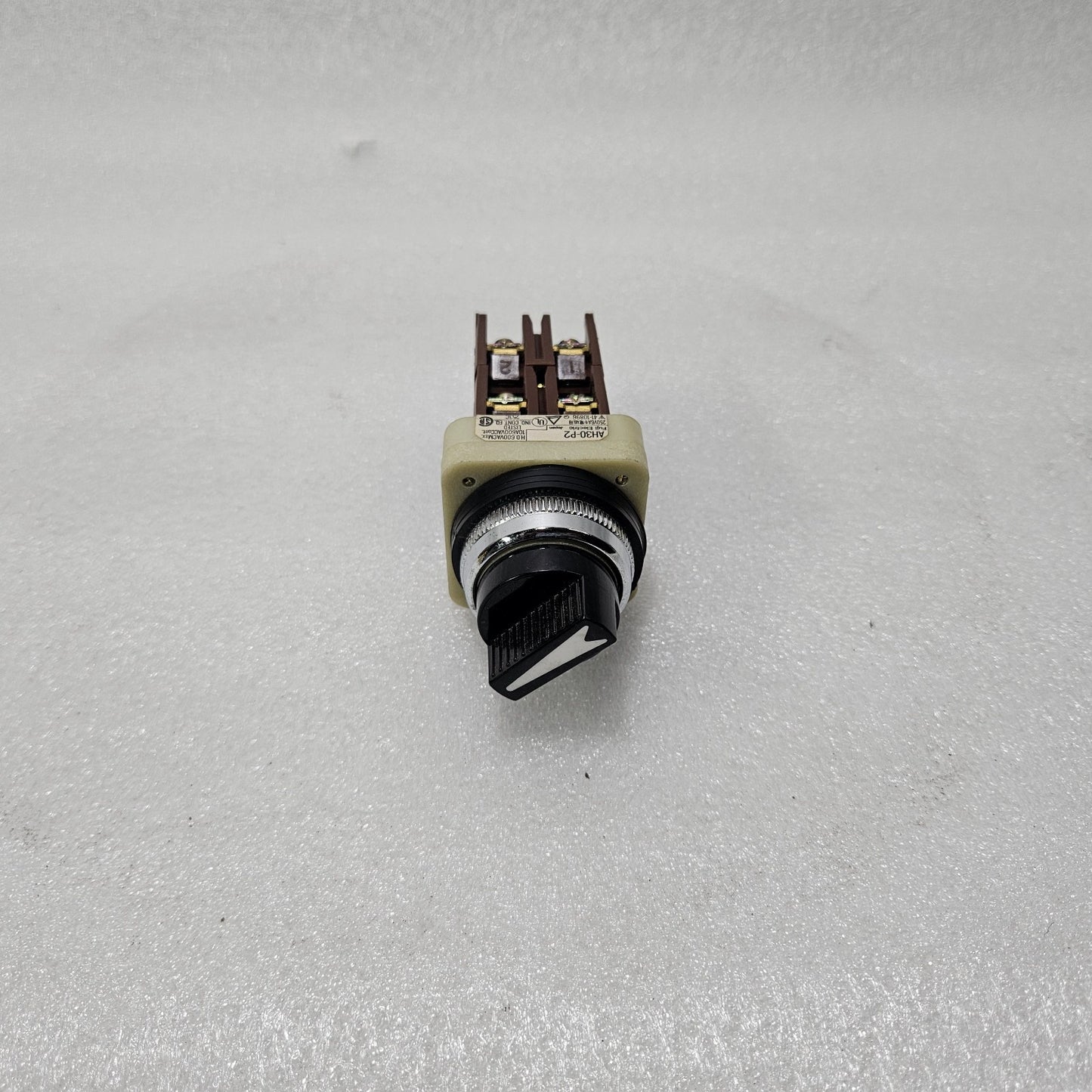 FUJI ELECTRIC AH30-P2 SELECTOR SWITCH 10A 600VAC 2-POSITION