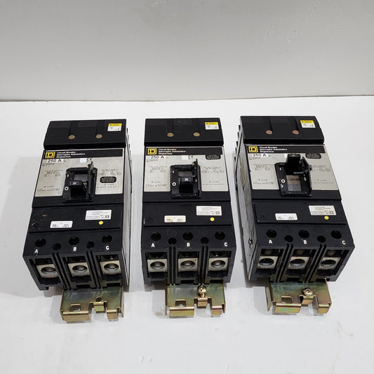 SQUARE D KC3425035 CIRCUIT BREAKER 250A 480V
