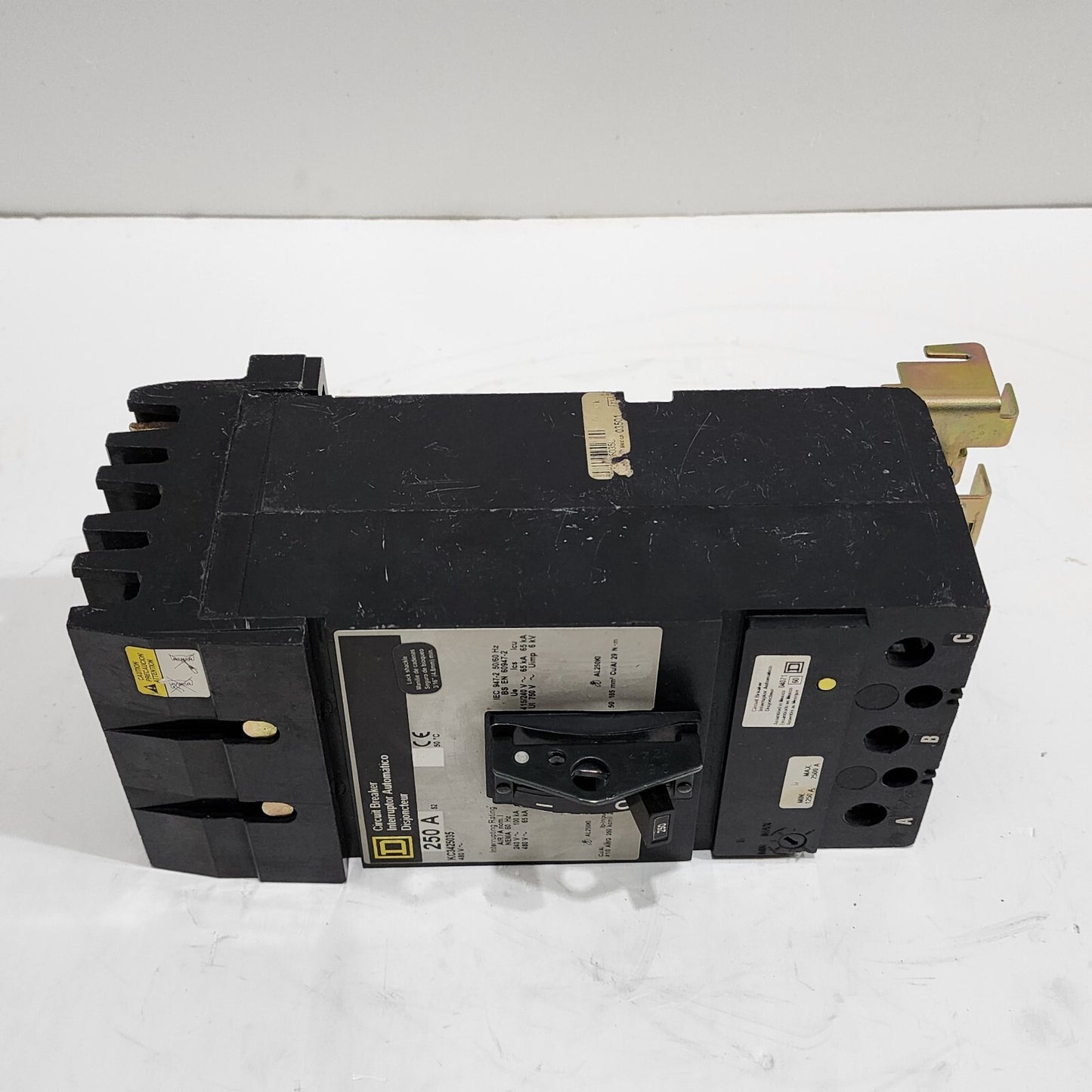 SQUARE D KC3425035 CIRCUIT BREAKER 250A 480V
