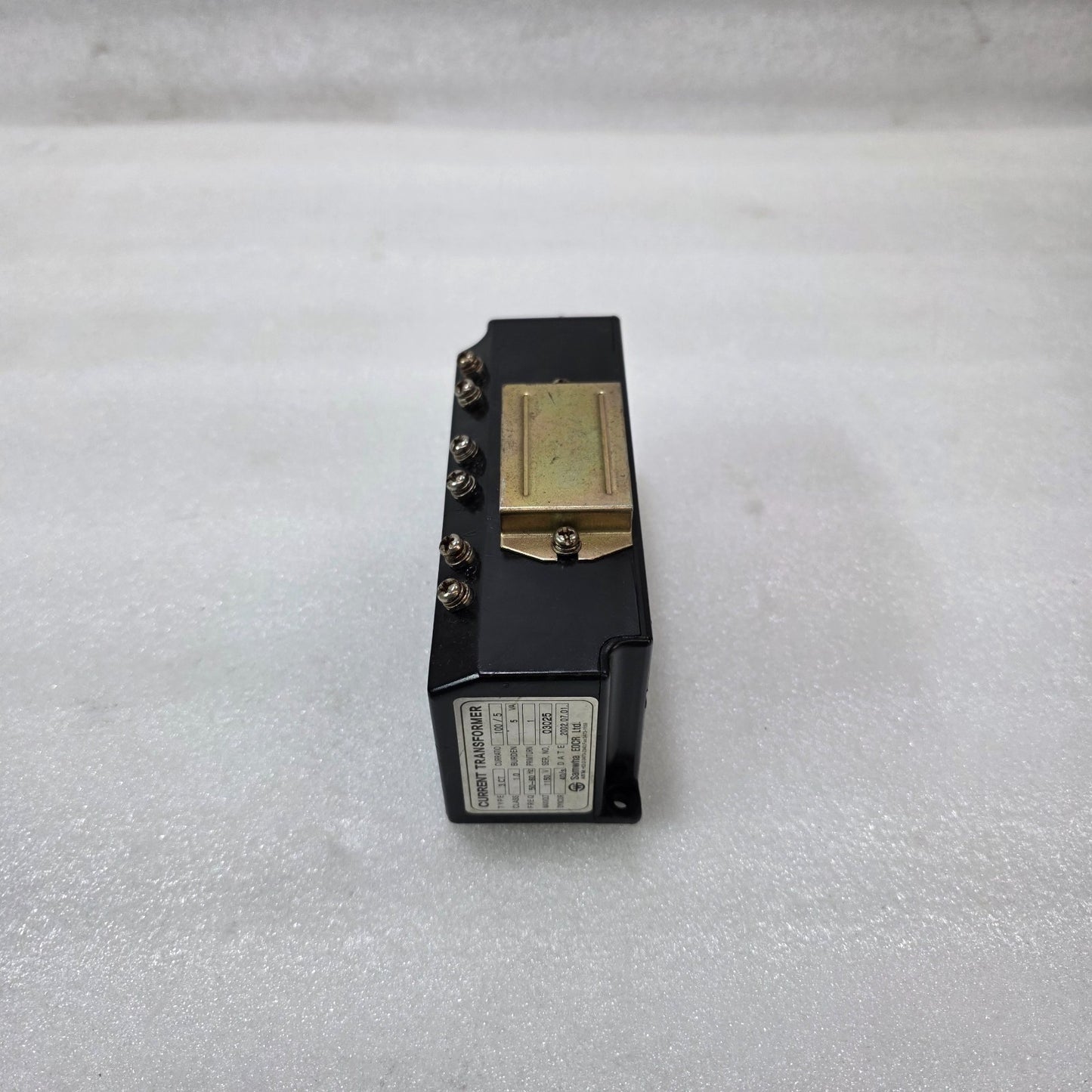 SAMWHA EOCR CURRENT TRANSFORMER 3CT | 100/5A RATIO | CLASS 1.0 | 5VA BURDEN |