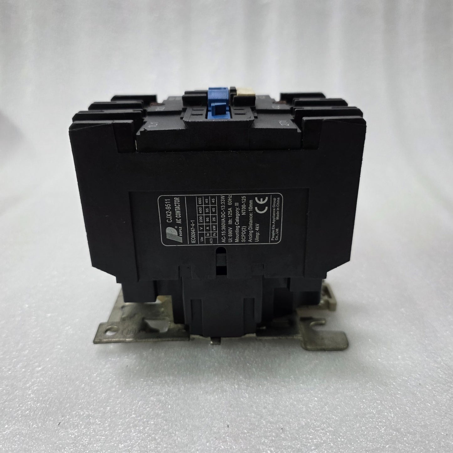 PEOPLE CJX2-9511 AC CONTACTOR 95A 3 POLE | IEC 60947-4-1 INDUSTRIAL MOTOR CONTAC