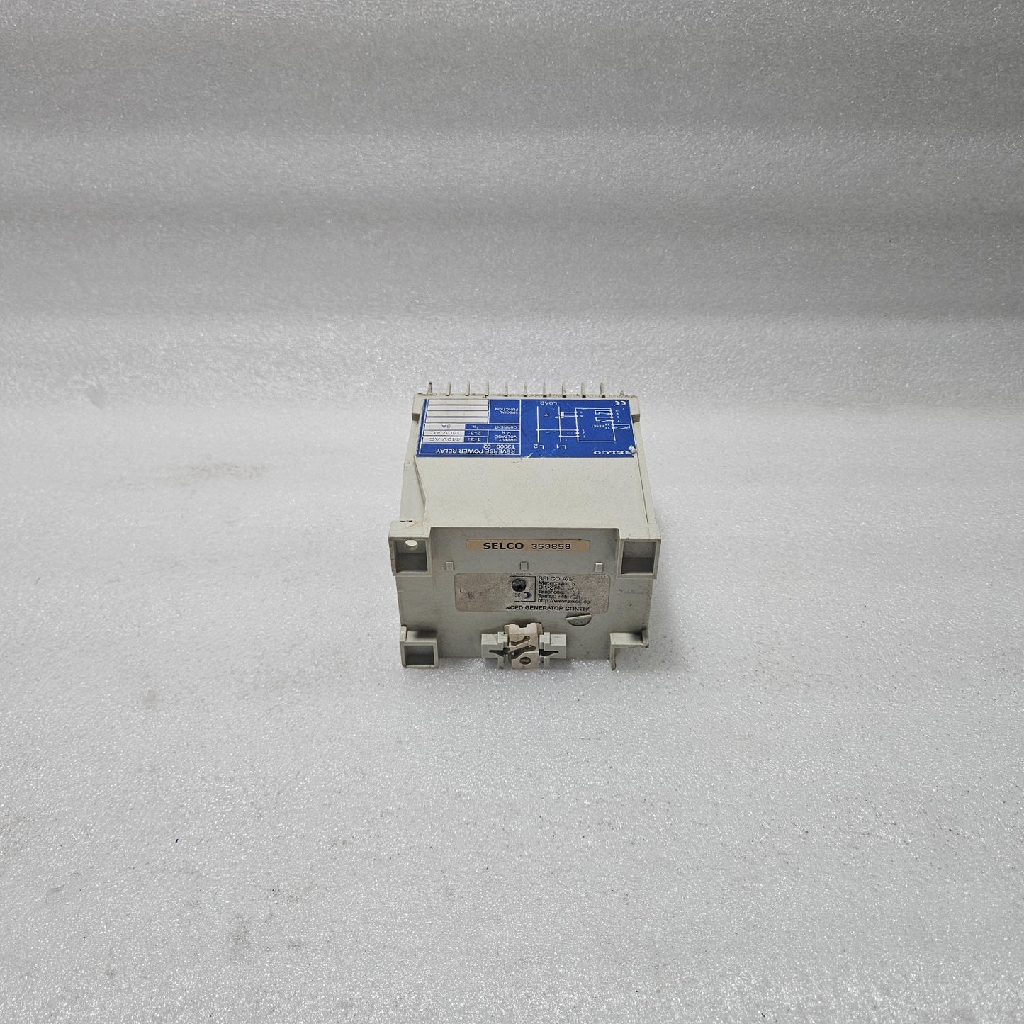 SELCO T2000-02 REVERSE POWER RELAY | 440/380 V | DAMAGED ON BOTTOM
