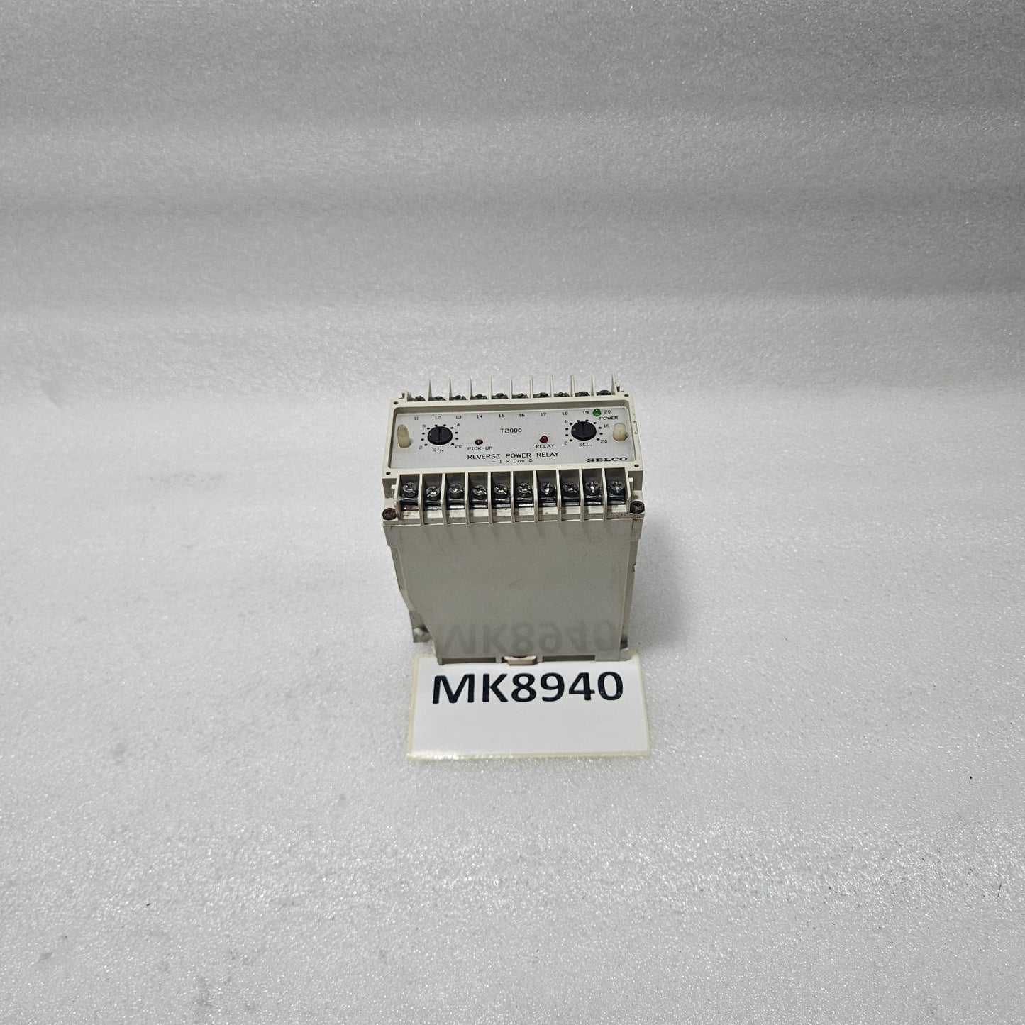 SELCO T2000-02 REVERSE POWER RELAY | 440/380 V | DAMAGED ON BOTTOM