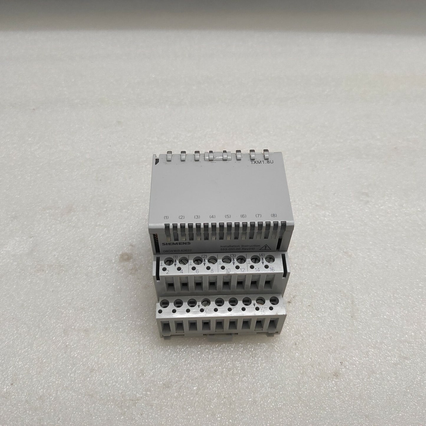 SIEMENS TXM1.8U 8-CH UNIVERSAL I/O MODULE