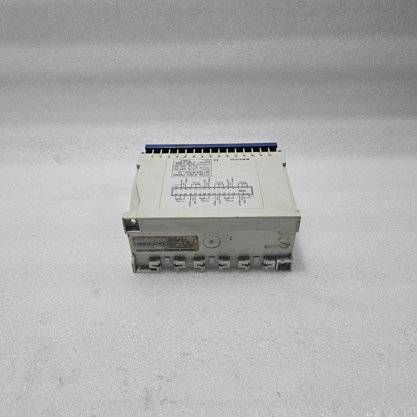 SELCO M1500-03 PT100 6-WAY TRANSMITTER 24V DC