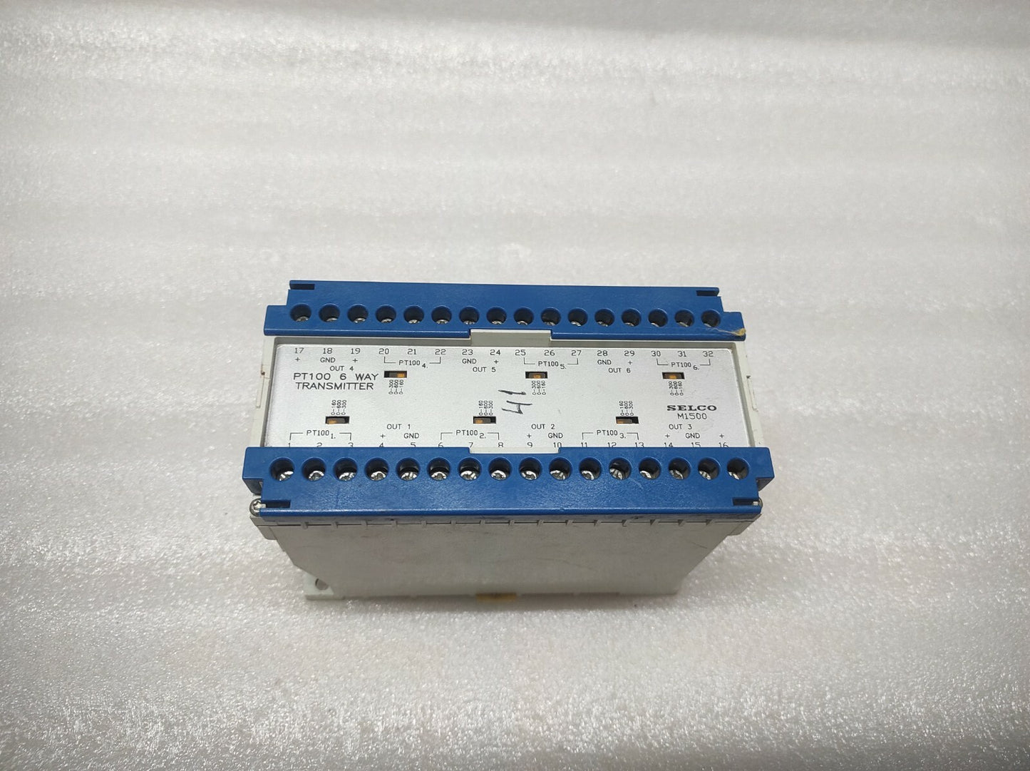 SELCO M1500-03 PT100 6-WAY TRANSMITTER 24V DC