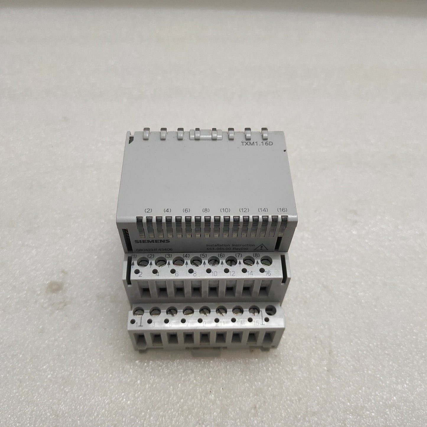 SIEMENS TXM1.16D 16-DIGITAL INPUT MODULE