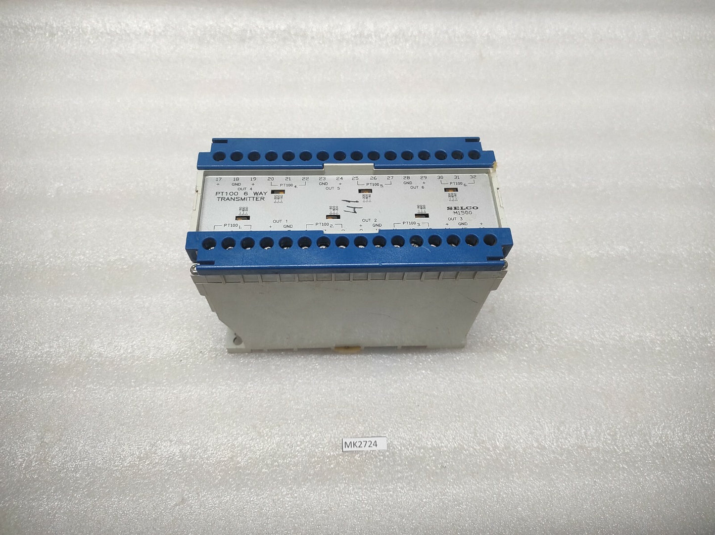 SELCO M1500-03 PT100 6-WAY TRANSMITTER 24V DC