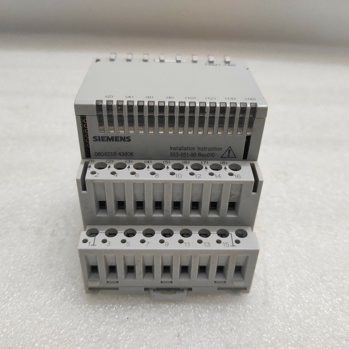 SIEMENS TXM1.16D 16-DIGITAL INPUT MODULE