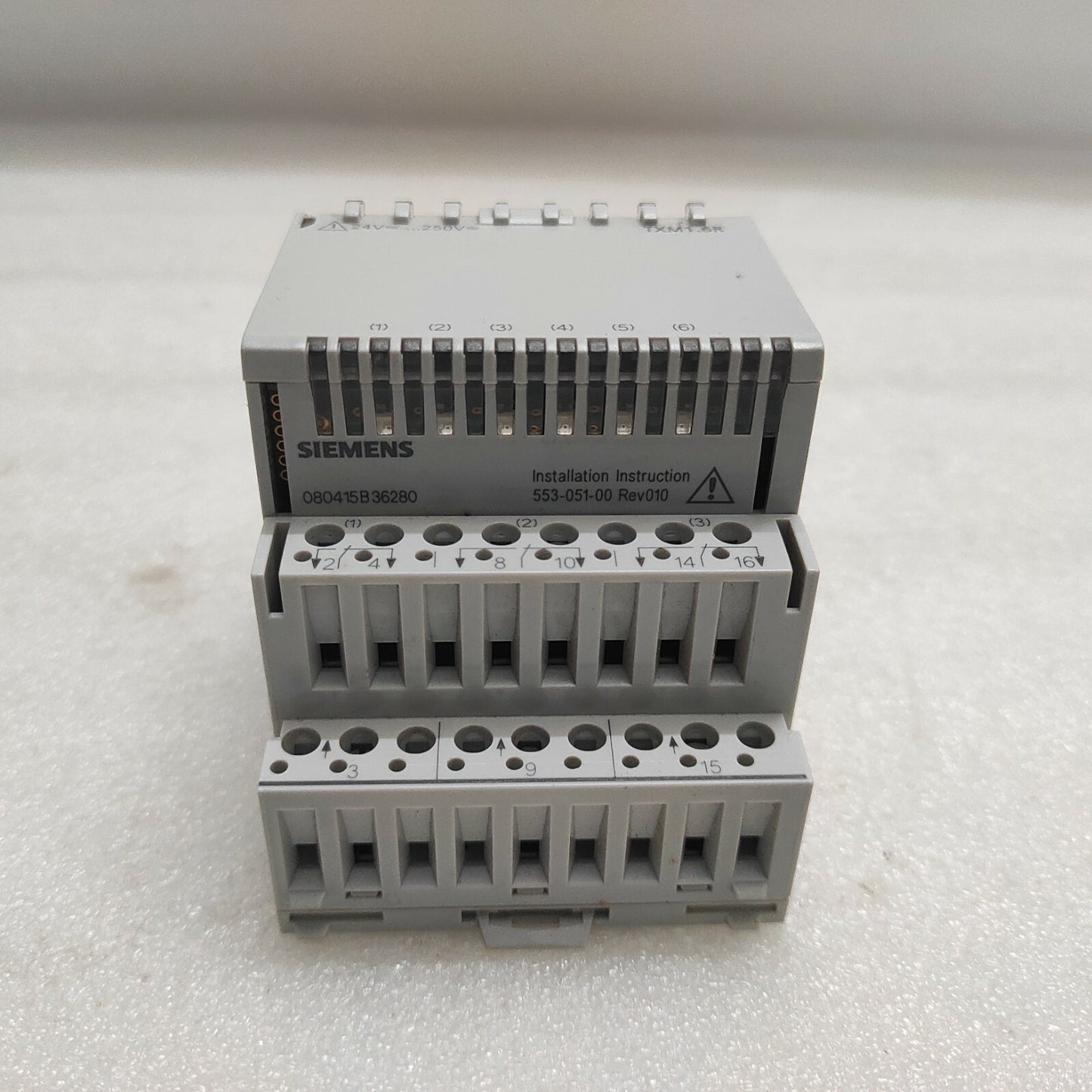 SIEMENS TXM1.6R TX-I/O 6-CHANNEL DIGITAL OUTPUT MODULE
