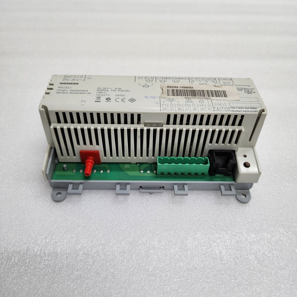 SIEMENS RXC32.1 ROOM CONTROLLER 24V