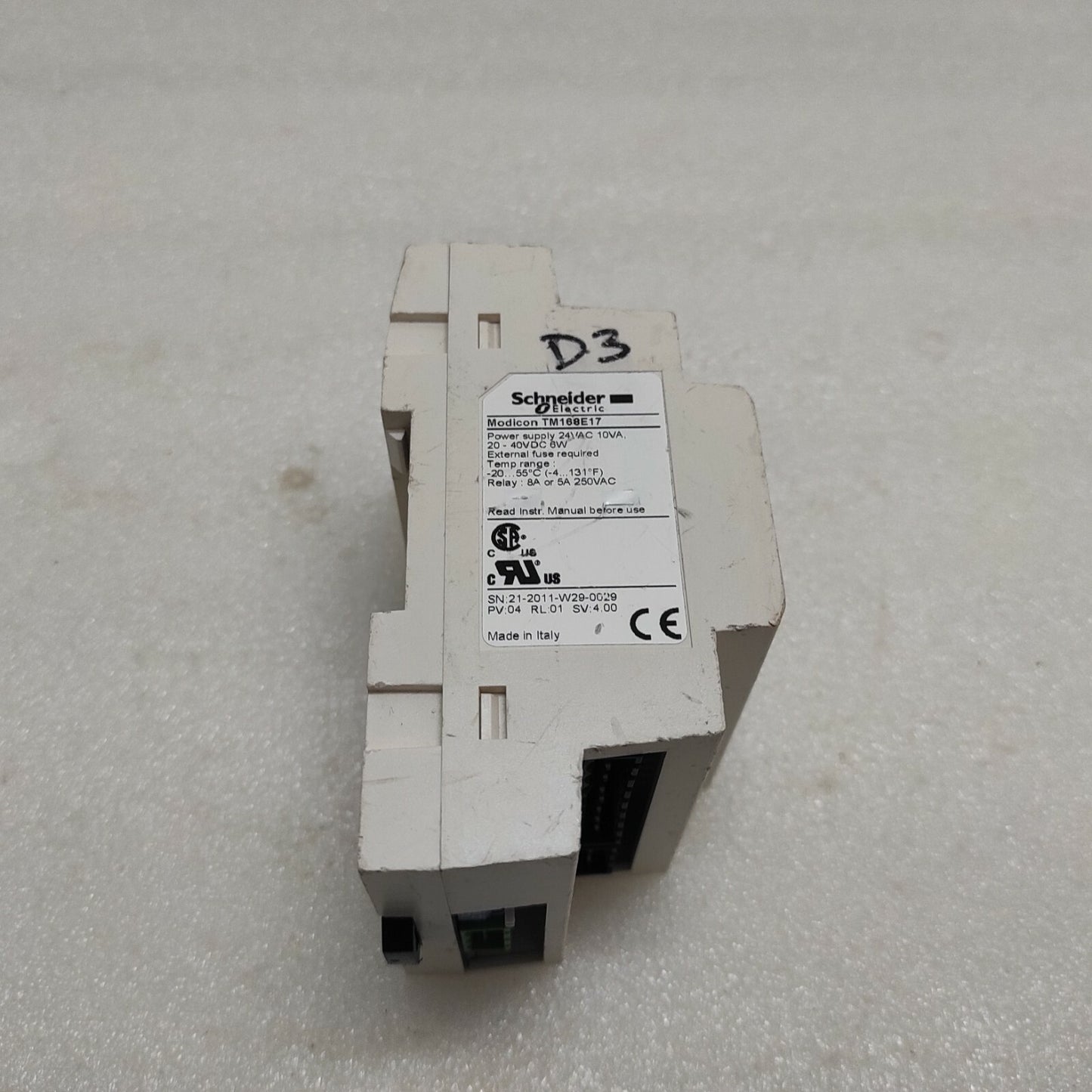 SE M168 EXPANSION MODULE TM168E17 24VAC/20-40VDC