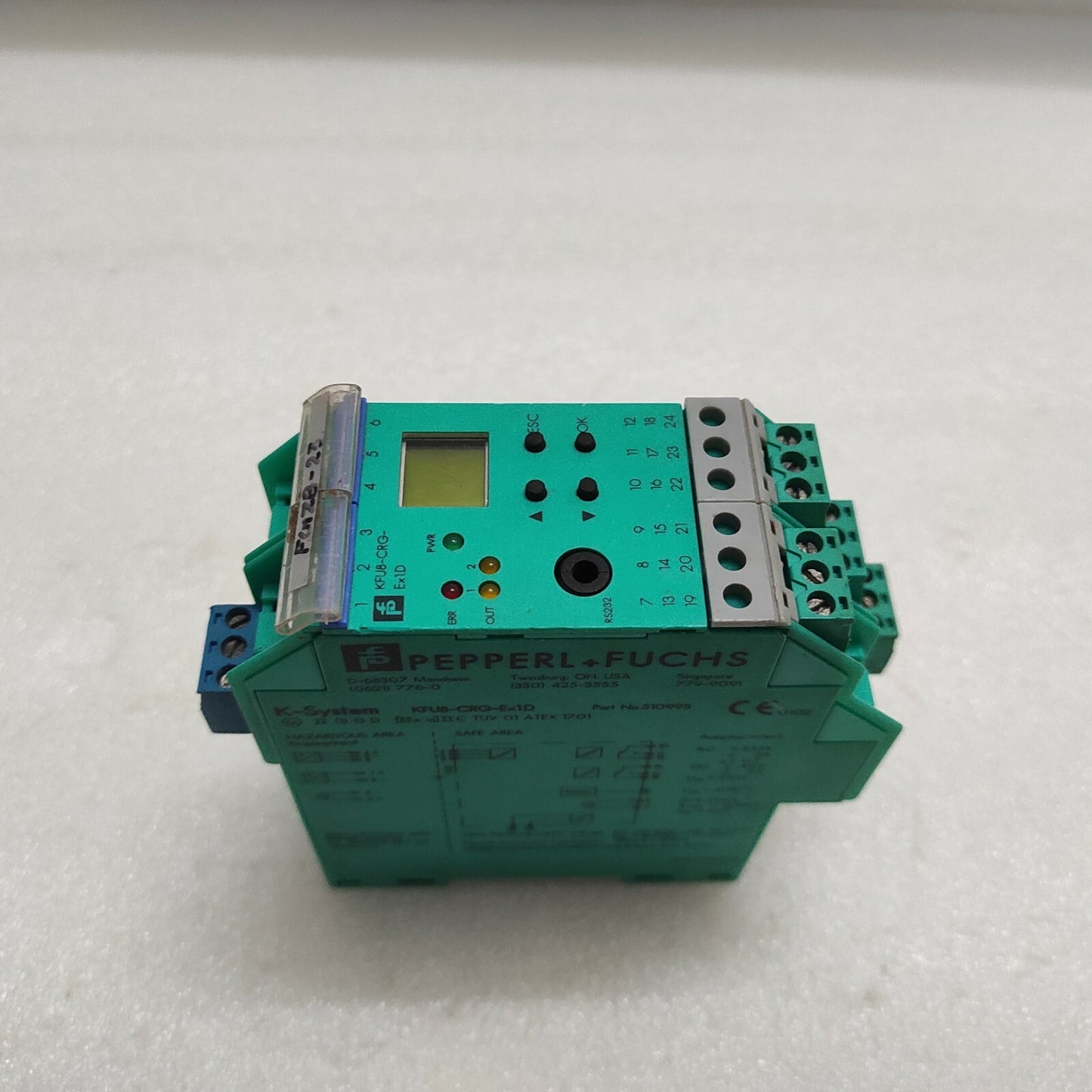 PEPPERL + FUCHS KFU8-CRG-EX1.D TRANSFORMER ISOLATED AMPLIFIER 51099S
