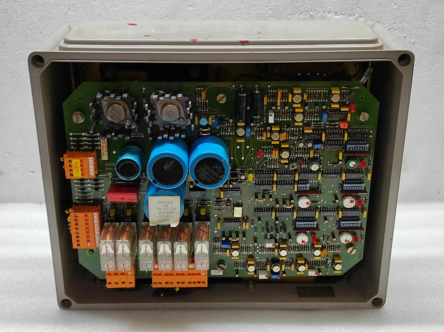 AEG GSK 8.61 GENERATOR AND ELECTRICAL PROTECTION SYSTEM 450V/5A 271.110 360 C