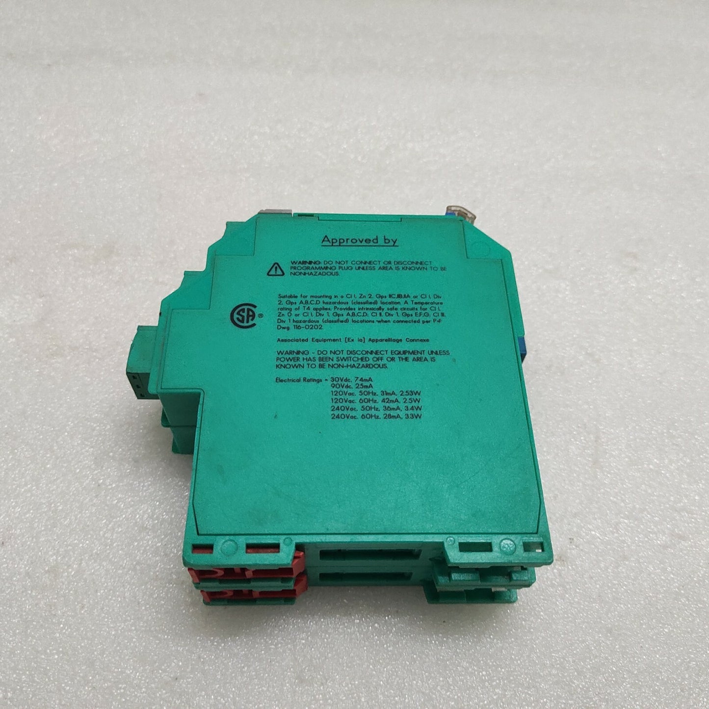 PEPPERL + FUCHS KFU8-CRG-EX1.D TRANSFORMER ISOLATED AMPLIFIER 51099S