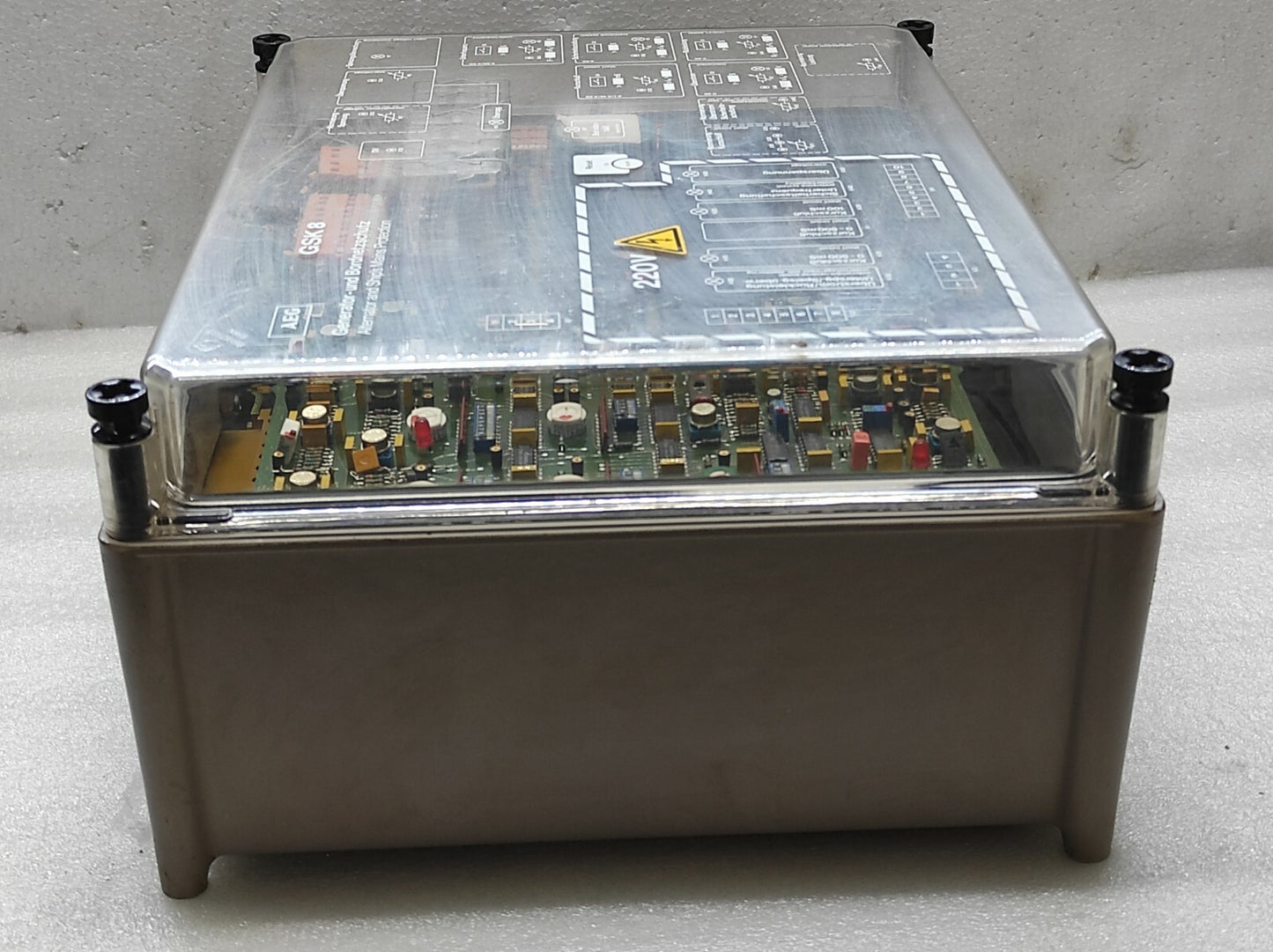 AEG GSK 8.61 GENERATOR AND ELECTRICAL PROTECTION SYSTEM 450V/5A 271.110 360 C