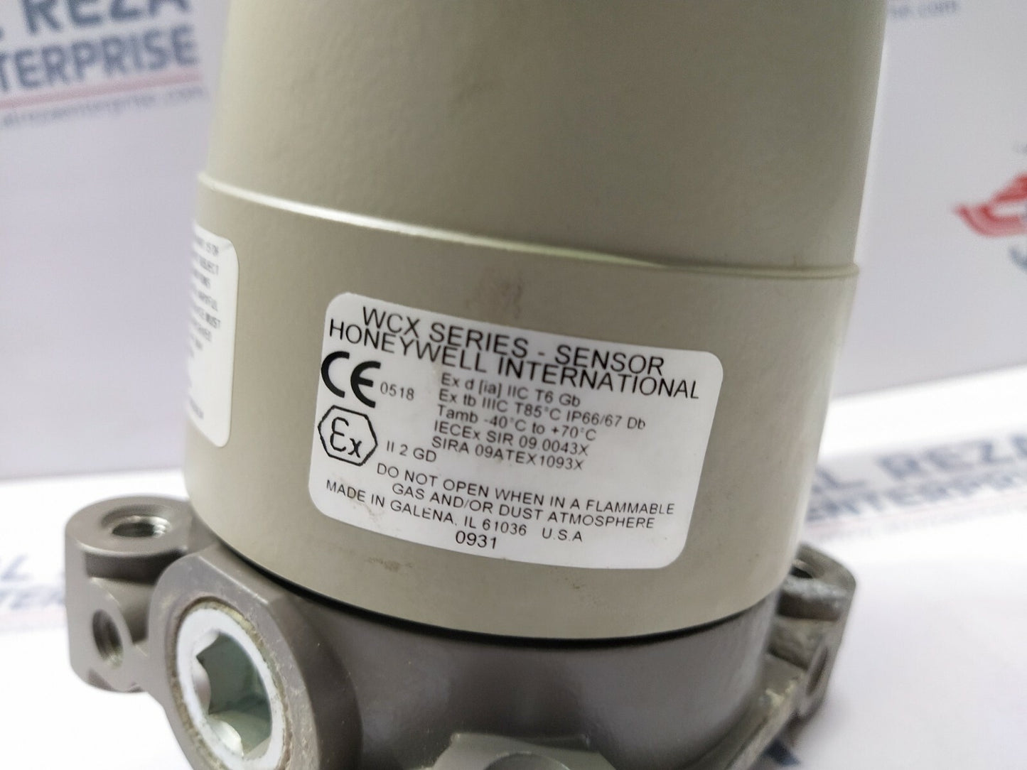 HONEYWELL XYR6000 WIRELESS VALVE POSITION SENSOR WCX1-C-EU1A0AAE-V1 0931