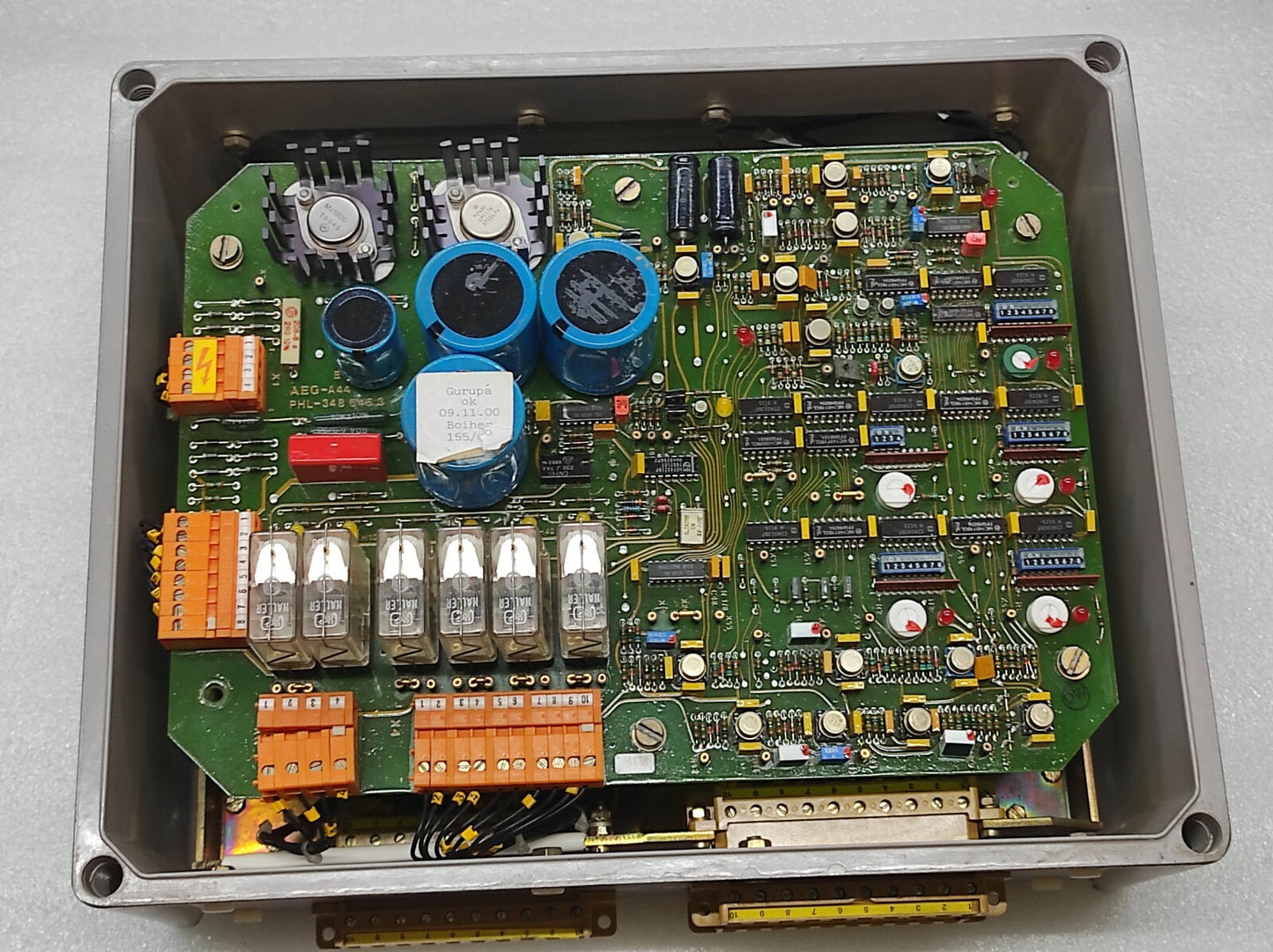 AEG GSK 8.61 GENERATOR AND ELECTRICAL PROTECTION SYSTEM 450V/5A 271.110 360 C