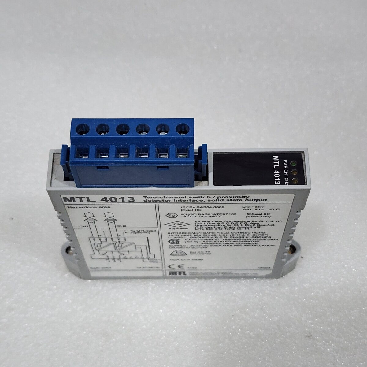 MEASUREMENT TECHNOLOGY MTL 4013 2-CH SWITCH/PROXIMITY DETECTOR