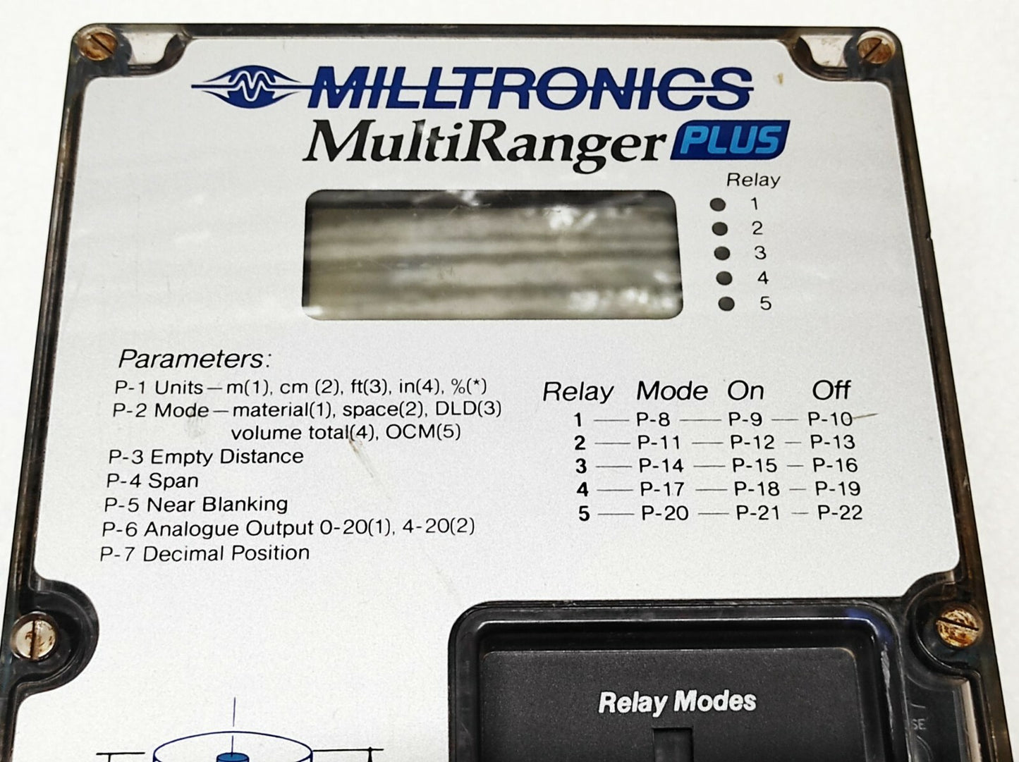 Milltronics 010890 070-10 Multiranger Plus Level Transmitter