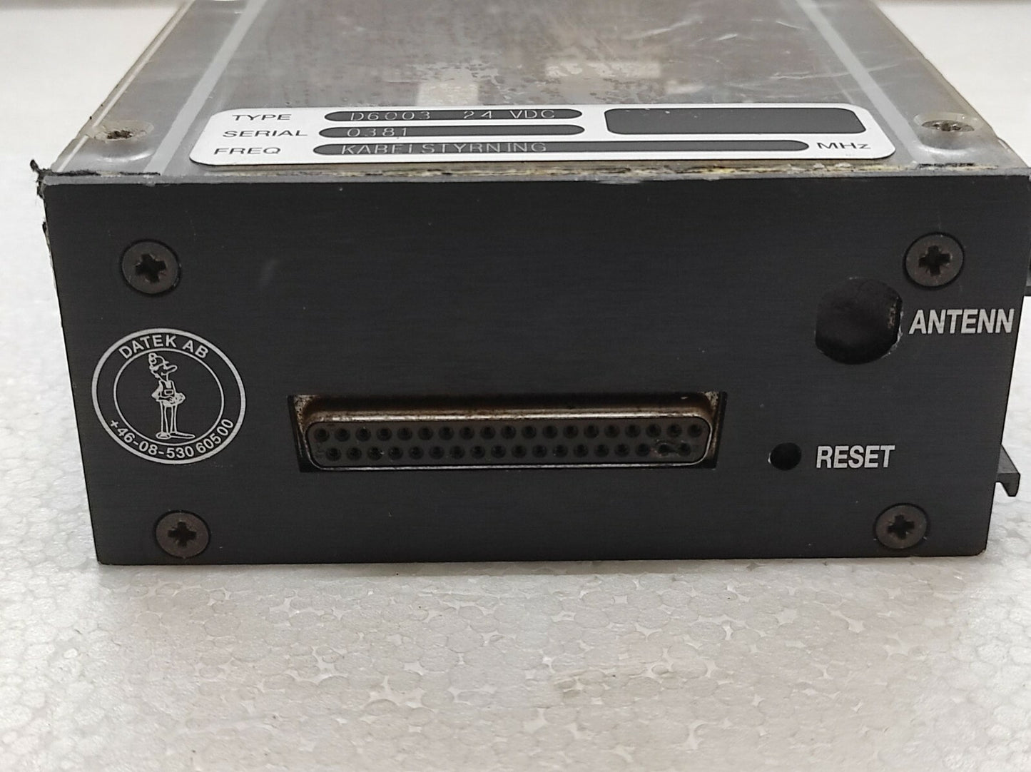 Datek D6003 Receiver 24VDC D600324VDC