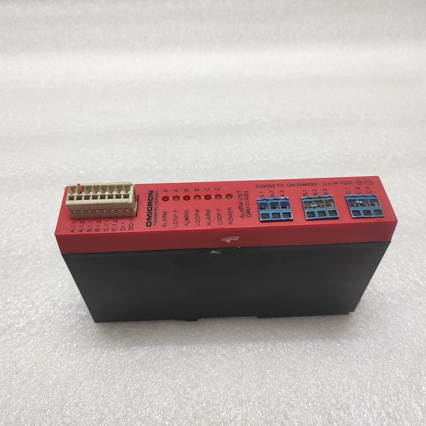 OMICRON OAU-01A/EX ALARM UNIT DAMAGED