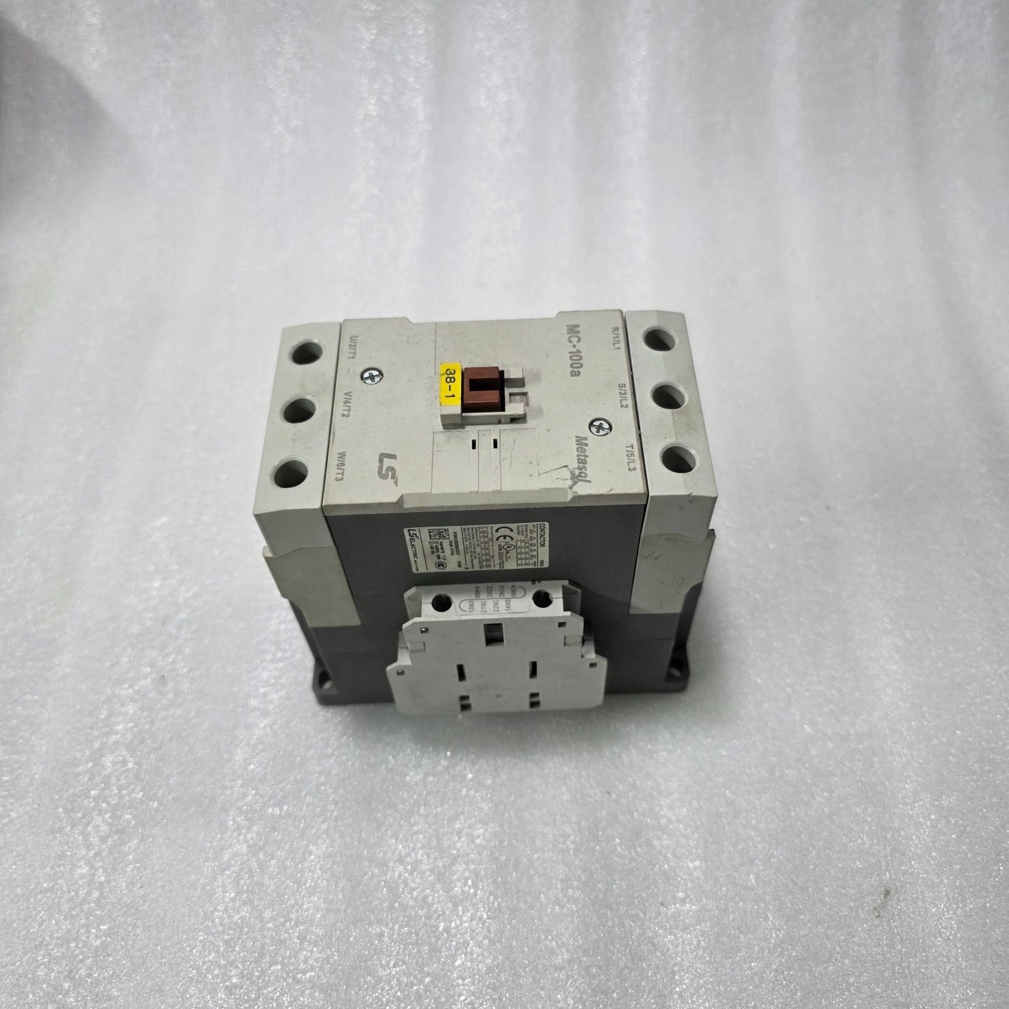 LS ELECTRIC MC-100A AC CONTACTOR 100A 3 POLE | 55KW MOTOR CONTACTOR | COIL 200-2