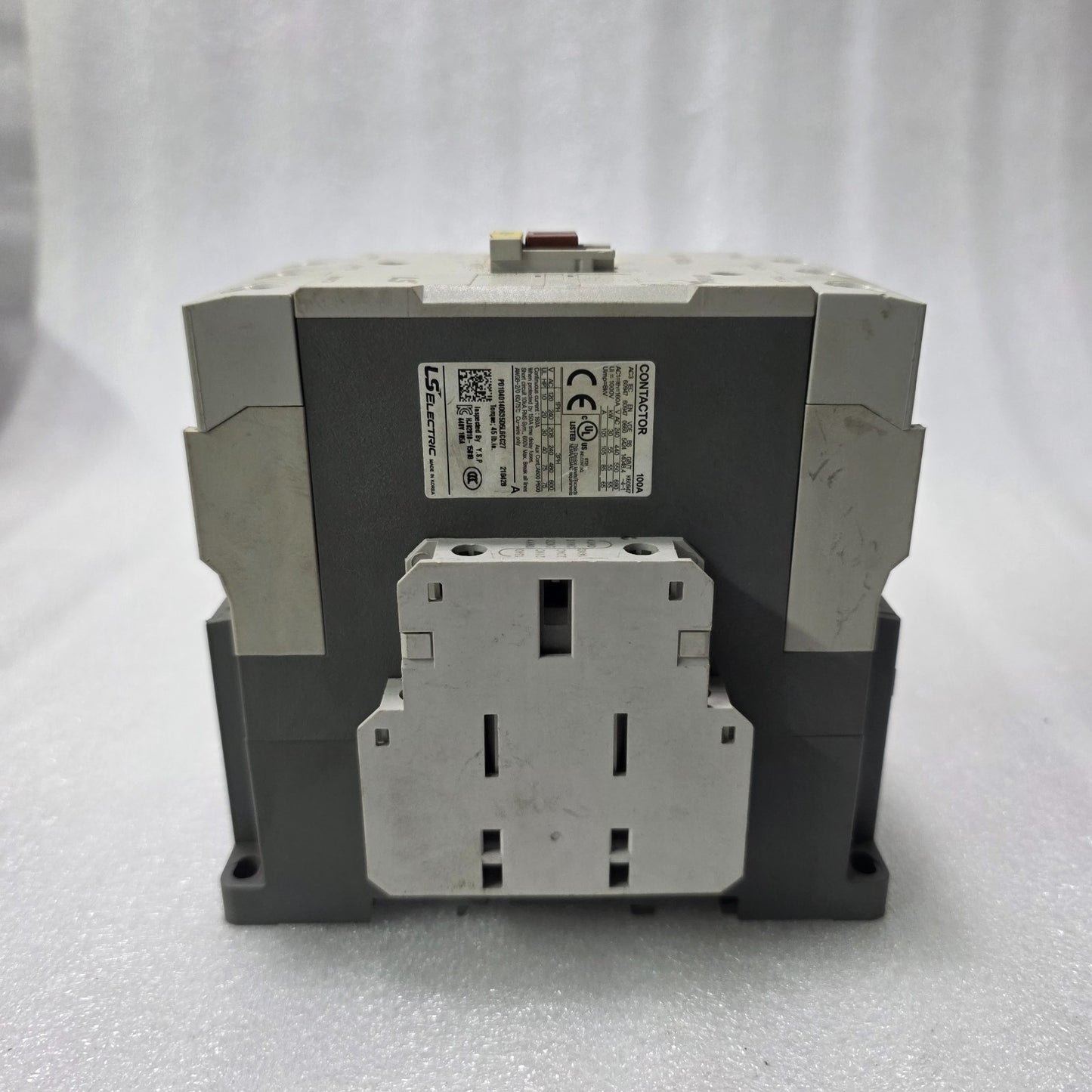 LS ELECTRIC MC-100A AC CONTACTOR 100A 3 POLE | 55KW MOTOR CONTACTOR | COIL 200-2