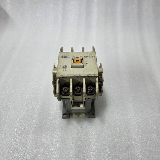 LG MEC GMC-50 AC CONTACTOR 50A 3 POLE | 440V COIL 60HZ | INDUSTRIAL MOTOR CONTAC