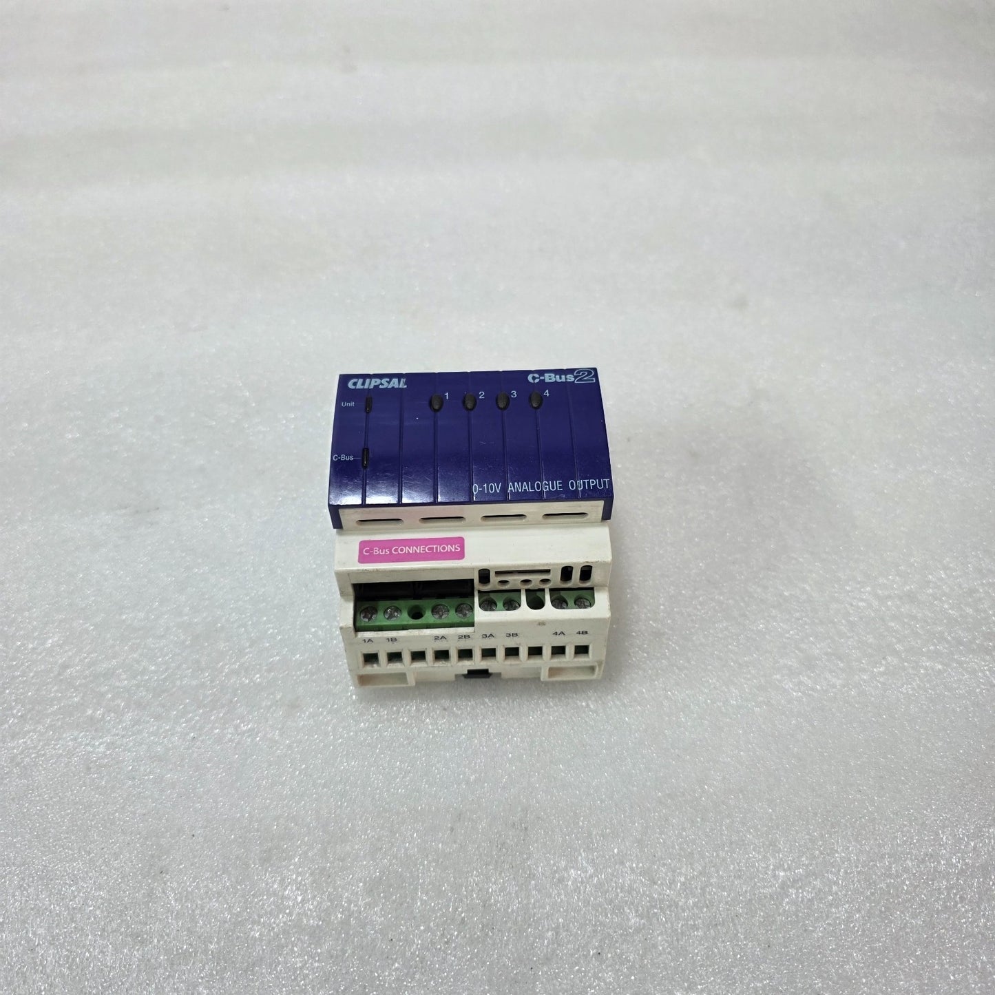 CLIPSAL C-BUS L5504AMP 4 CHANNEL ANALOGUE OUTPUT UNIT | 0–10V DC | BUILDING AUTO