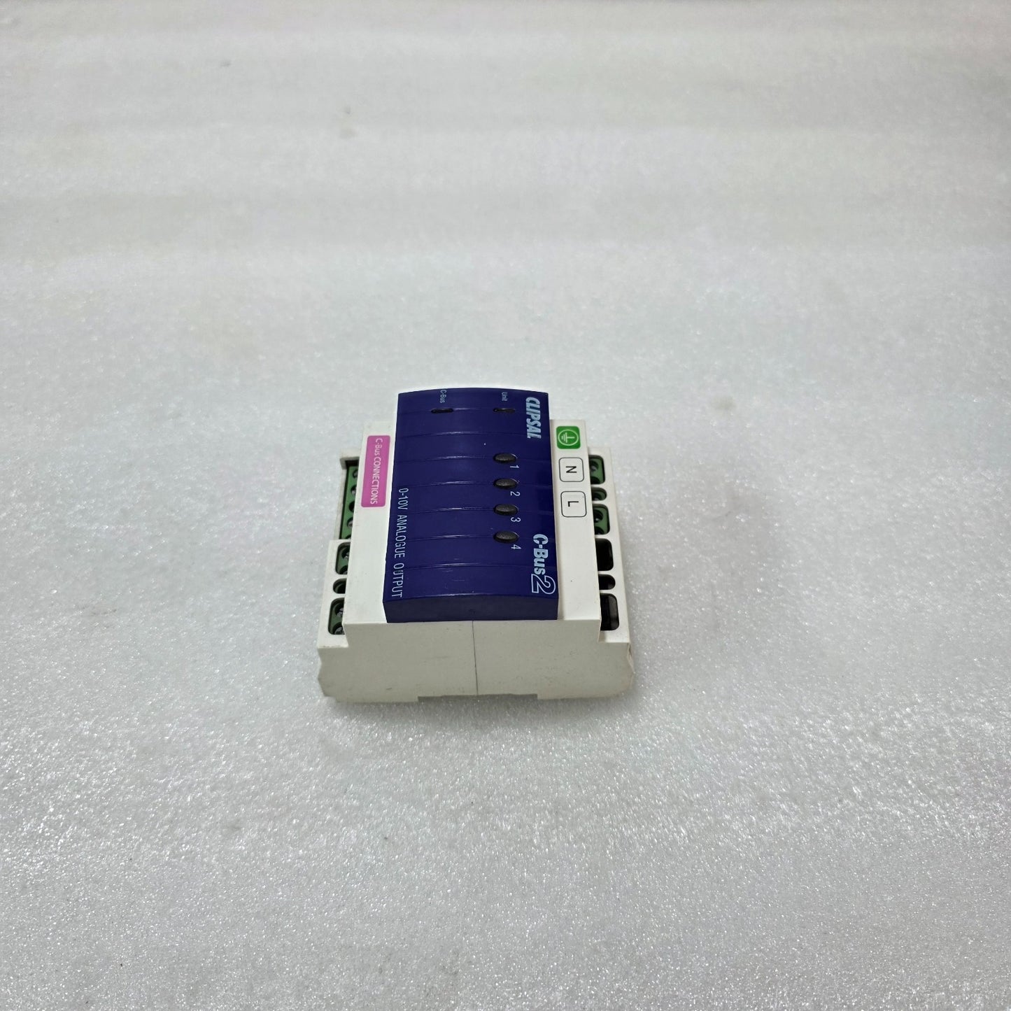 CLIPSAL C-BUS L5504AMP 4 CHANNEL ANALOGUE OUTPUT UNIT | 0–10V DC | BUILDING AUTO