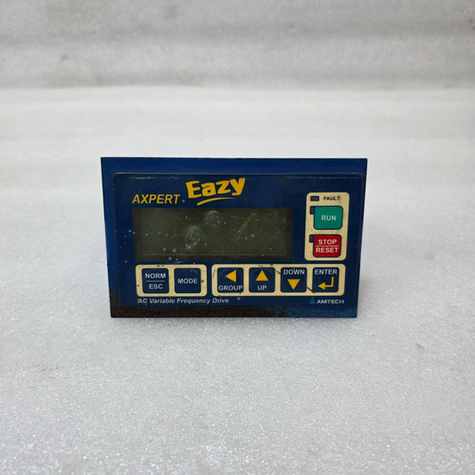 AMTECH AXPERT EAZY VFD KEYPAD PANEL | AC VARIABLE FREQUENCY DRIVE OPERATOR INTER