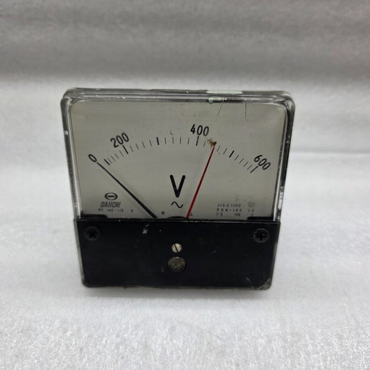DAIICHI PSK-100 VOLT METER PT 440/110V 0-600V