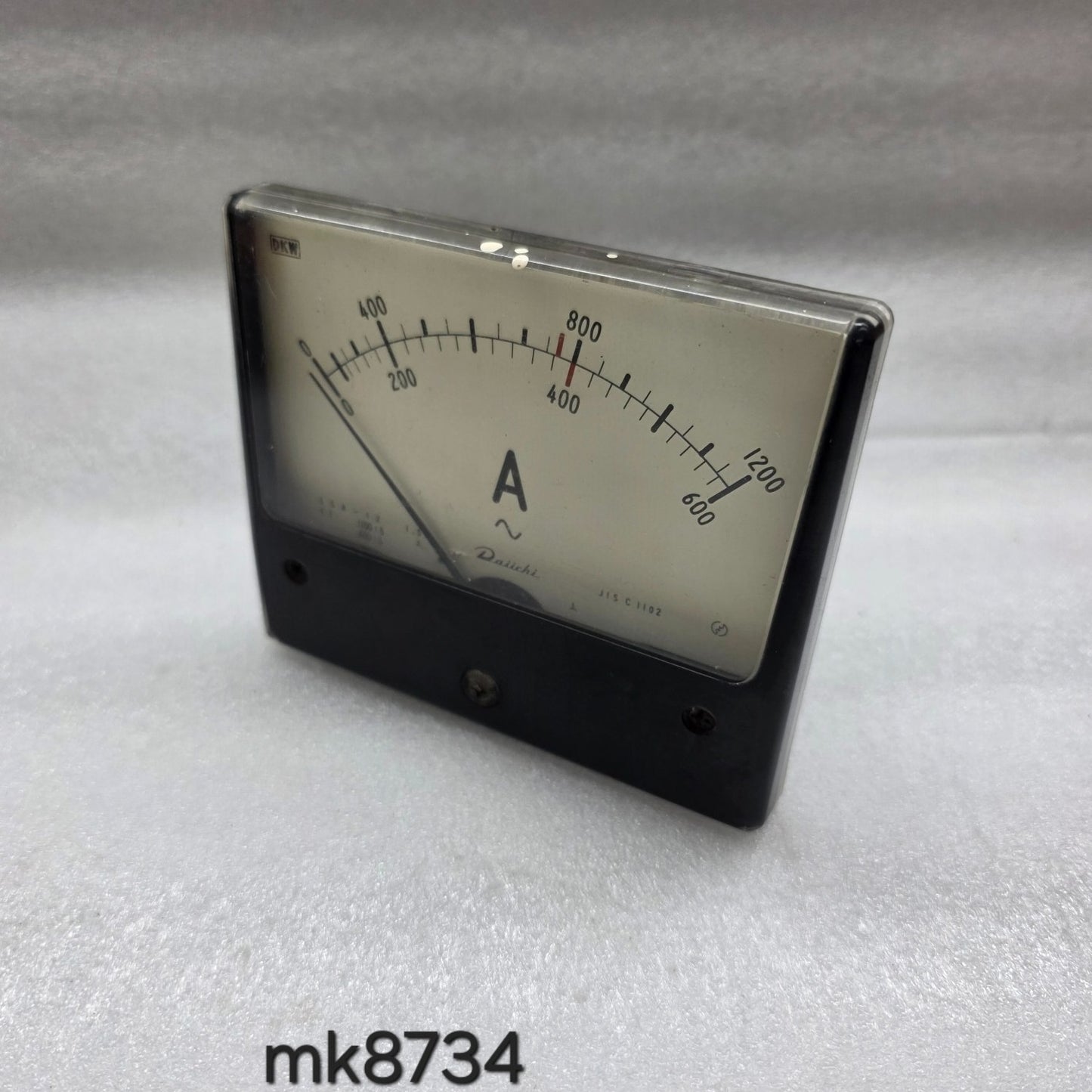 DAIICHI LSK-12 DOUBLE AMMETER CT 1200/5 & 600/5