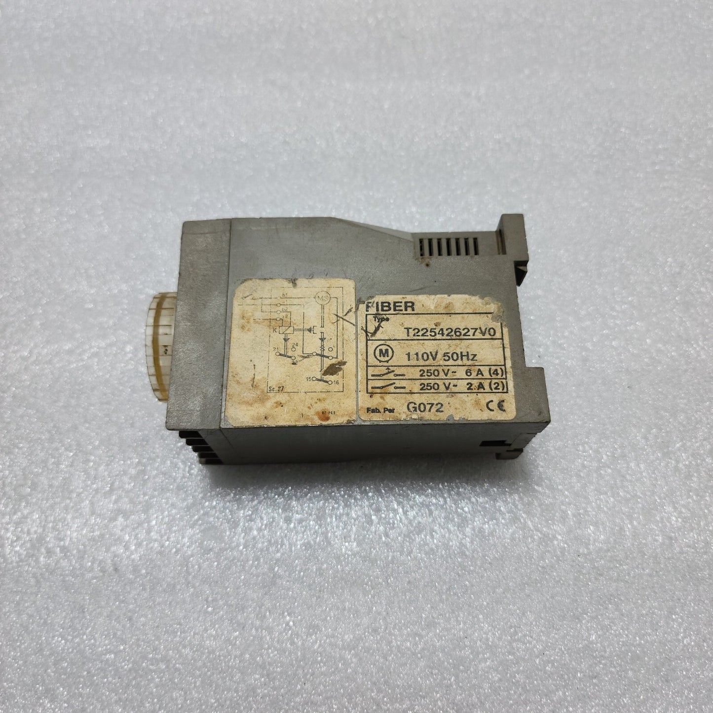 FIBER T22 TIMER RELAY T22542627V0 110V