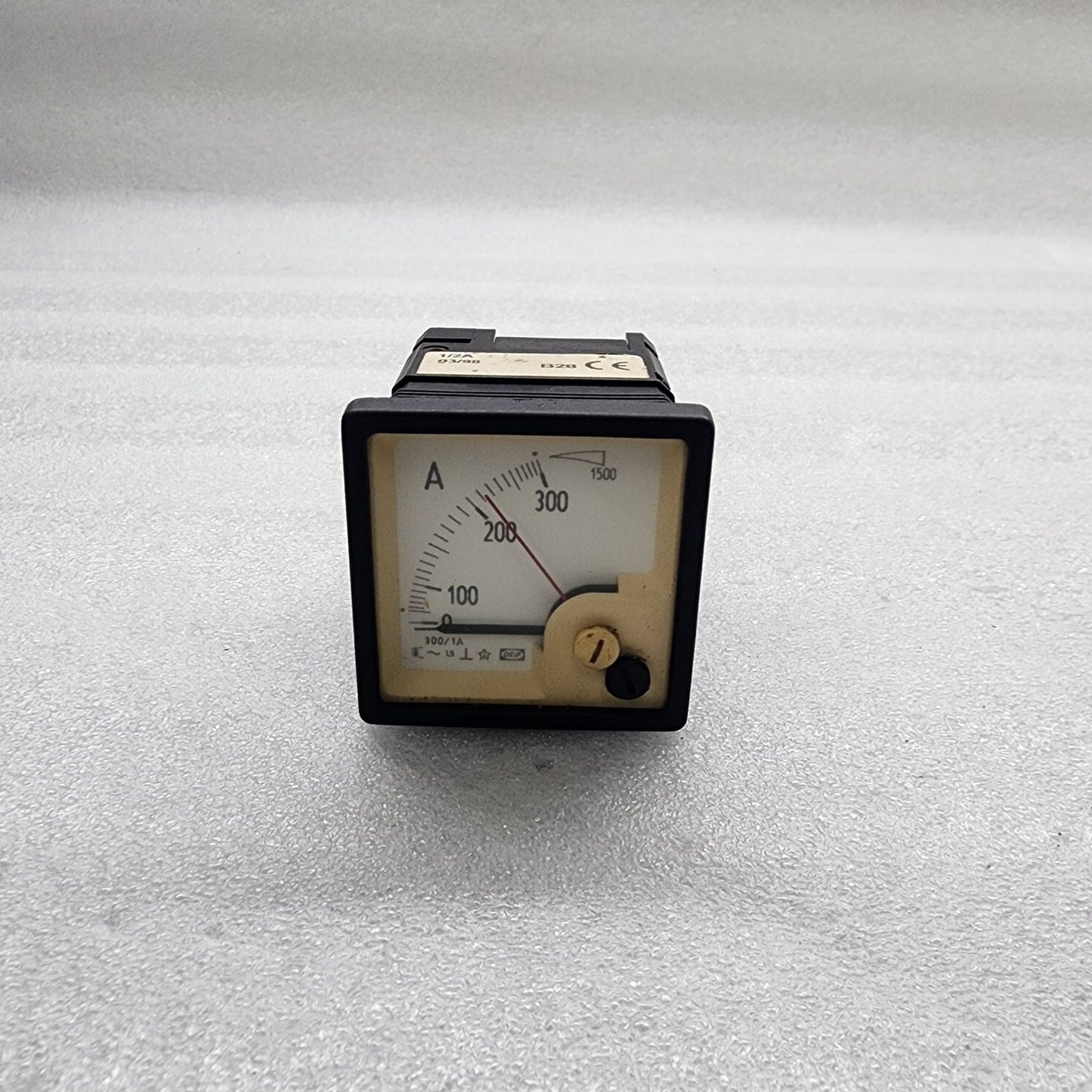 DEIF CT 300/1A AMMETER 0-1500A