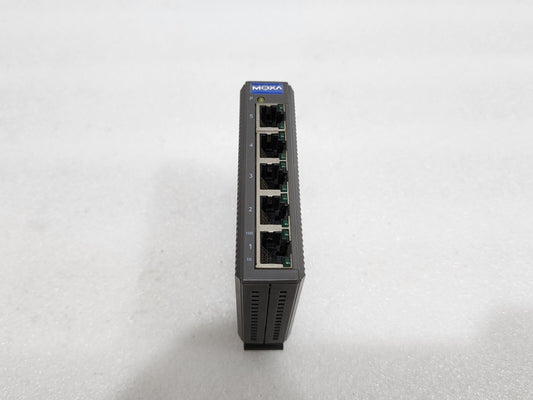 MOXA EDS-205 ETHERNET SWITCH 1201002052024 REV 2.1