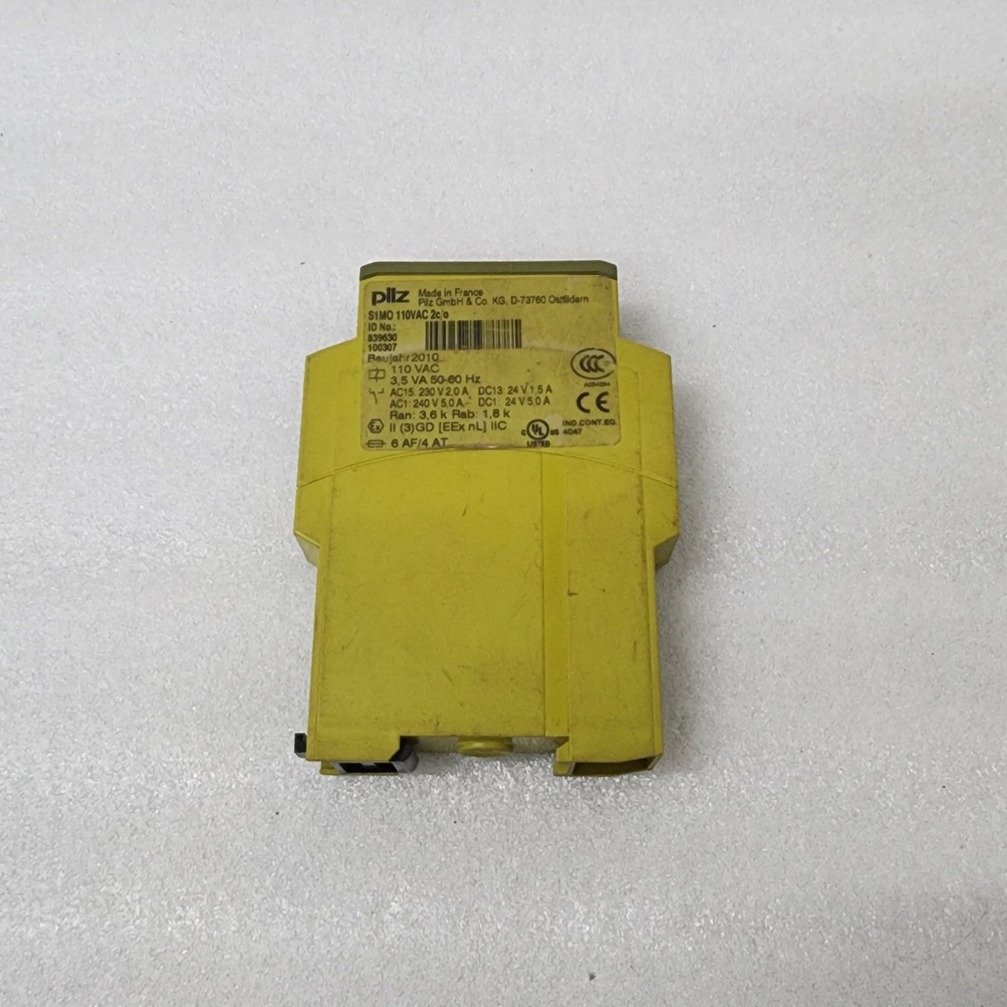 PILZ S1M0 ELECTRONIC MONITORING RELAY 839630-100307