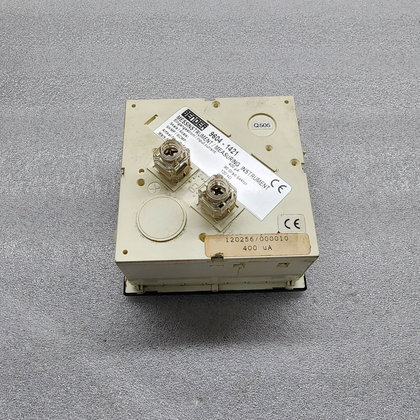 BENDER 9604-1421 MEASURING INSTRUMENT B986764