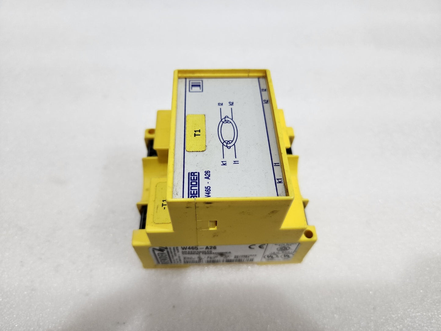 BENDER W465-A26 CURRENT TRANSFORMER B911754