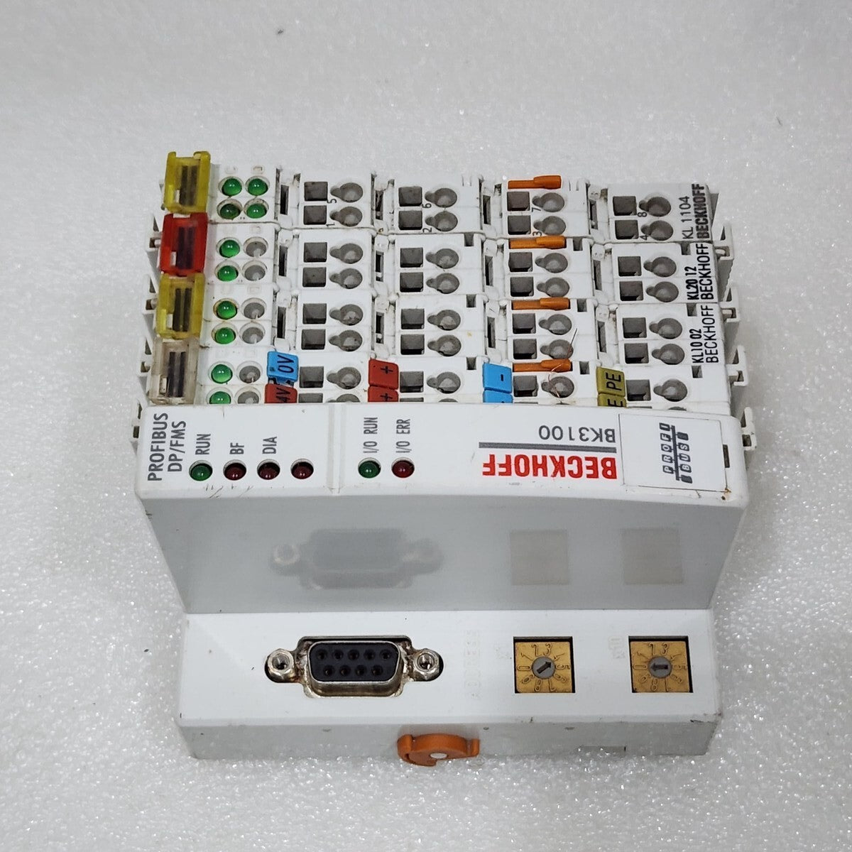 BECKHOFF BK3100 PLC KL1002 KL2012 KL1104