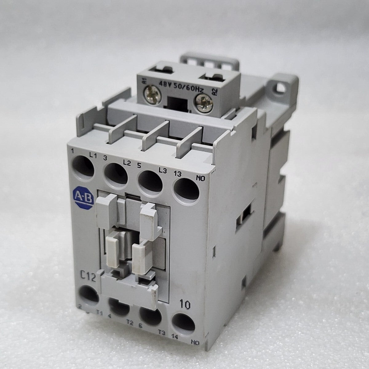 ALLEN BRADLEY CAT 100-C12-10 SER A MAGNETIC CONTACTOR COIL VOLTAGE 48V