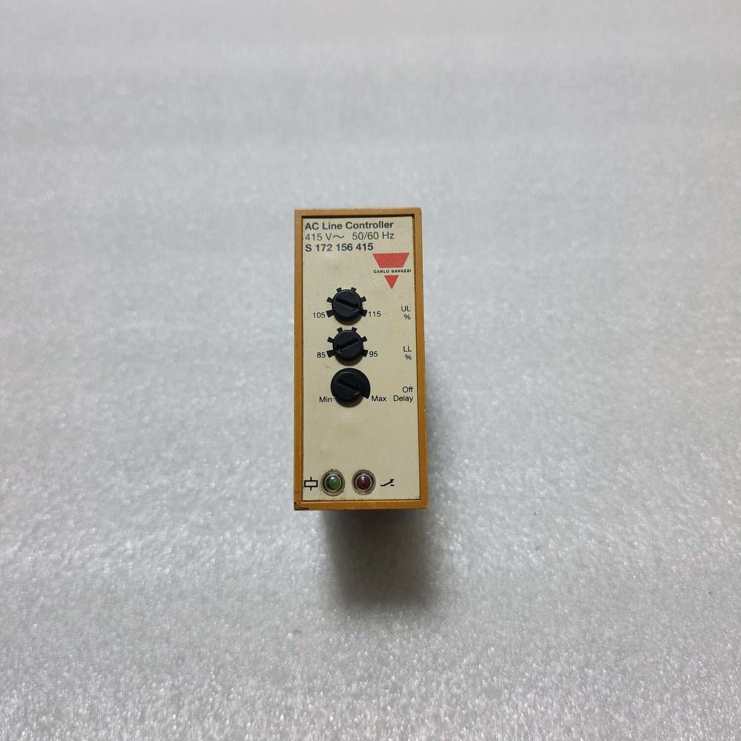 CARLO GAVAZZI S 172 156 415 AC LINE CONTROLLER 415V AC